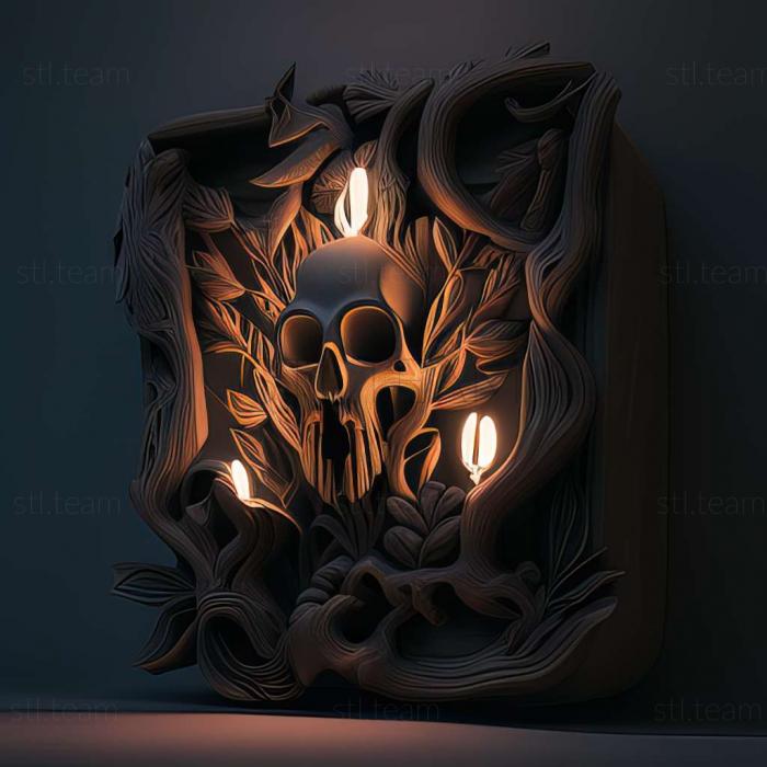 3D модель Игра Темная осень гаснет свет (STL)